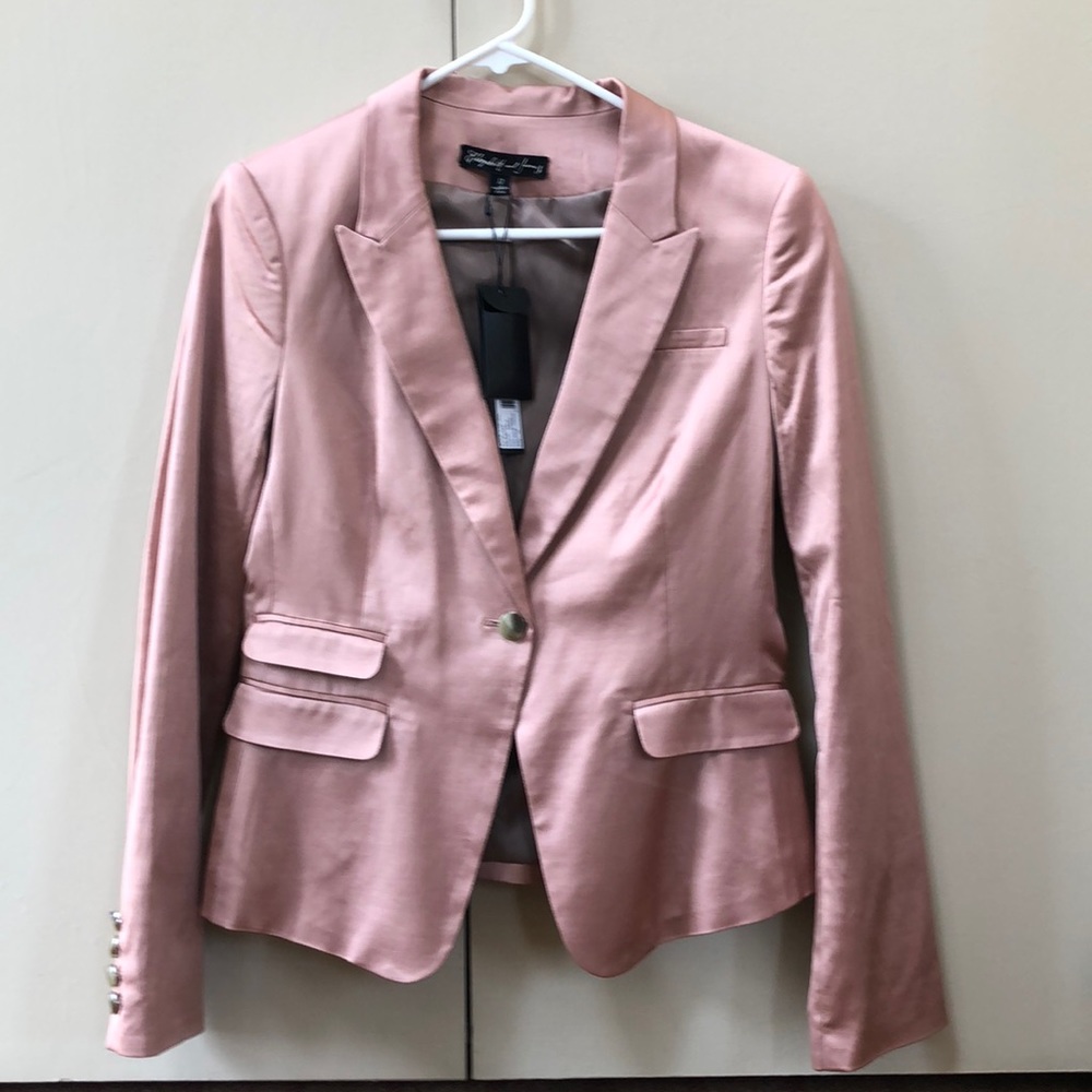 Elizabeth and James silk blazer